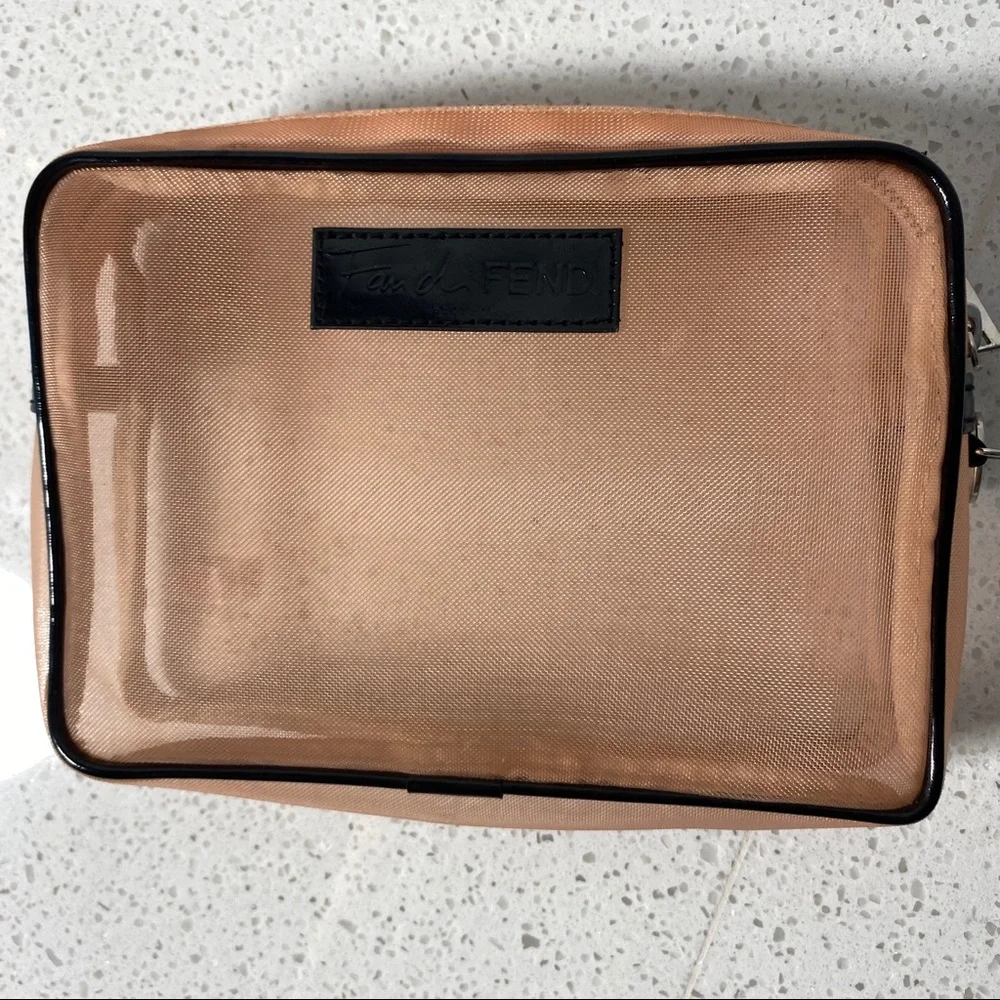 Fan di Fendi storage and travel pouch / case